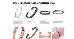 Desktop Screenshot of mon-bracelet-magnetique.com